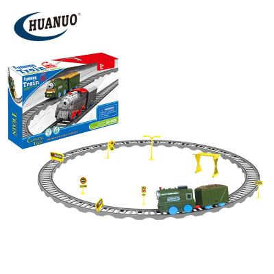 China Classic Slot Toy Track Set Toys Slot Tracks Train Toy With Light And Music for sale