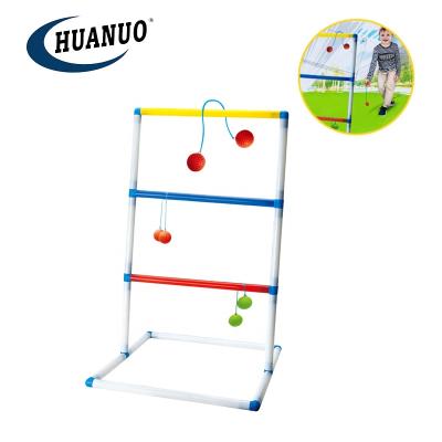 China Children outdoor sport outdoor set paly toys playing ball game toy ladder golf balls play outdoor games for sale