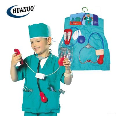 China Role Play Toy Kids Doctor Play Set Toy Pretend School Play Set Doctor Costume Role Play Play Set Toy for sale