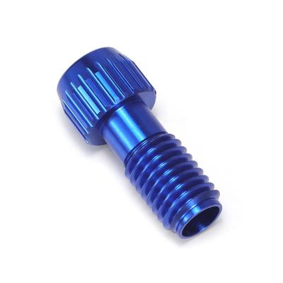 China Industrial Equipment Dongguan CNC Parts Aluminum Screw Turning Customization for sale