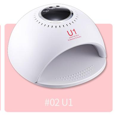 China PC+ABS U1 LED UV Nail Dryer 84W Gel Polish Curing Lamp With Bottom Timer LCD Show Quick Dry Lamp For Nails Manicure Tools Hotest for sale