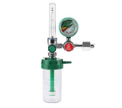 China CGA540 Medical Gas Oxygen Pressure Flowmeter Regulator With Gauge AM-O-GR-02 for sale