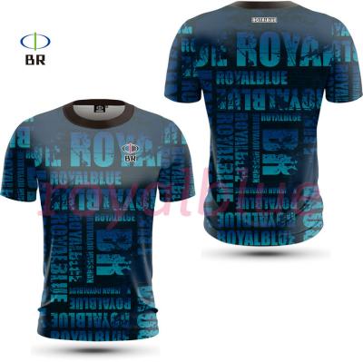 China Anti-wrinkle short sleeve custom sublimated round neck cheap design men's heat print t-shirts t-shirt new stock OEM ODM football tops for sale