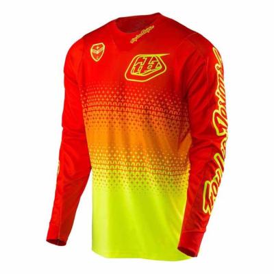 China Breathable Long Sleeve Mountain Bike Jerseys Custom Mtb Cycling Downhill Tank Top With Printed Logo for sale