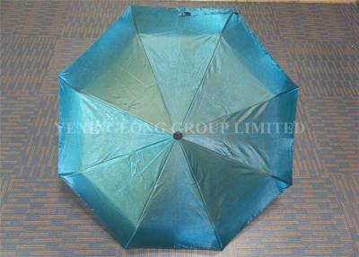 Chine Parapluie se pliant protégeant du vent Shinning de tissu de caméléon pour la protection de Sun à vendre