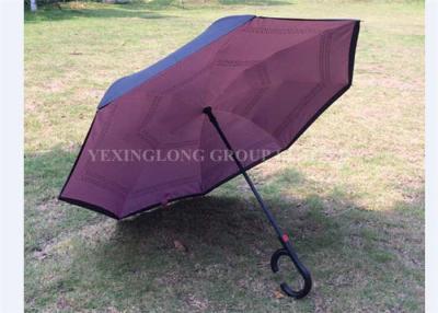 Chine Parapluie inverse ouvert d'ouverture de manuel, parapluie à l'envers de double couche à vendre