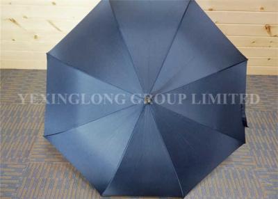 China Strong Windproof Straight Handle Umbrella For Men Fiberglass Frame And Ribs for sale