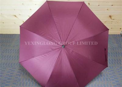 China Purple Straight Mens Windproof Golf Umbrella Oversized Rain Umbrellas Hurricane Proof for sale