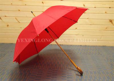 Chine Parapluie rouge classique de mariage pour nuptiale, parapluie de bâton de marche de dames à vendre