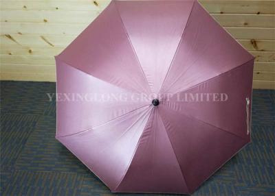 China Weatherproof  Pink Promotional Gifts Umbrellas Screen Printed Umbrellas Metal Tips for sale