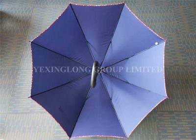 China Water Repellent Large Rain Umbrella , Royal Blue Corporate Branded Golf Umbrellas for sale