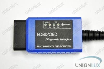 China Relação diagnóstica de OBDDIY ELM327 USB EOBD OBD, ferramenta Multiprotocol da varredura do OBD à venda