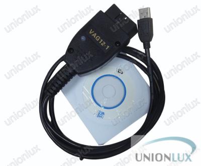 China VAG Auto Diagnostic Cable , Diagnostic Tool With USB Drivers for sale