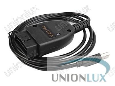 China Vagcom Vag10.6 OBD2 Diagnostic Cable for VW, Audi using UDS/ ODX/ ASAM protocols for sale