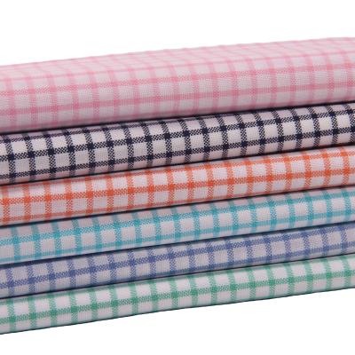 China Breathable T/C Thread Dyed Checked Fabric for sale