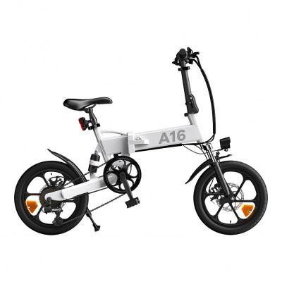 China Aluminum Alloy MKMN Female Electric Bicycle 36V 350W ADO A16 City OU Cang Folding Electric Bicycle for sale