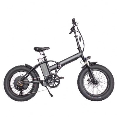 China MKMN 48v 500w aluminum alloy folding retro fat tire electric bicycle electric bicycle for sale