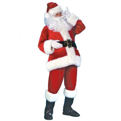 China Other MKMN Manufacturer Direct Selling Christmas Santa Claus Cosplay Costume Santa Claus Clothes for sale