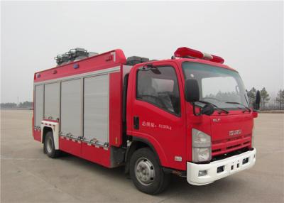 China Antriebs-Beleuchtungs-Rettungs-Löschfahrzeug ISUZUS 4x2 mit Generator 50Kw und zwei Hauptlampen zu verkaufen