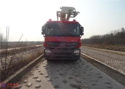 China Riegue el coche de bomberos 23700Kg cargado máximo de la torre de agua de la capacidad 4800kg con con la impulsión completamente hidráulica en venta