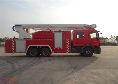 China 39 altura de funcionamiento multifuncional del coche de bomberos 32m del rescate de la torre de agua de la tonelada 104km/h en venta