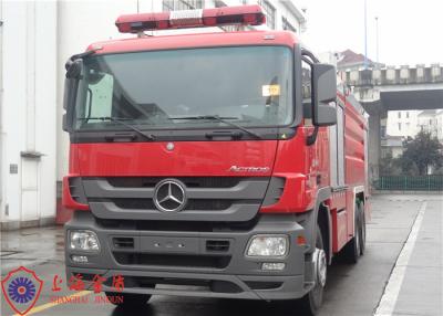 China Coche de bomberos del petrolero del agua del peso bruto 28000kg con el tanque del líquido de la capacidad 12000kg en venta