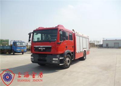 Chine Camion de pompiers du système les CAM de mousse d'air comprimé de véhicule de voie ferrée de châssis d'HOMME à vendre