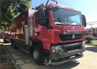 Chine 6x4 camion de pompiers de fond d'approvisionnement en eau de sièges du lecteur deux avec le tuyau automatique d'adoption à vendre