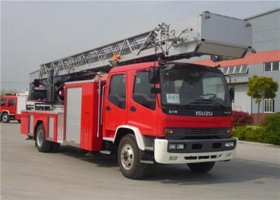 China 30 Meters Hoogte Zes van de de Aandrijvings Brandweerladder van Zetels Japanse Chassis 4x2 de Brandmotor Te koop