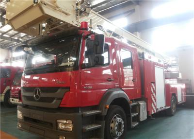 China veículo de Mercedes Aerial Ladder Platform Fire da movimentação dos assentos 6x4 da altura 2 de 32m à venda