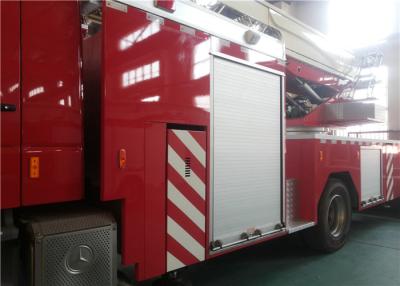 China Solo coche de bomberos de la escalera de la sierpe del taxi, tipo mediados de coche de bomberos de V de la antena del soporte del motor en venta