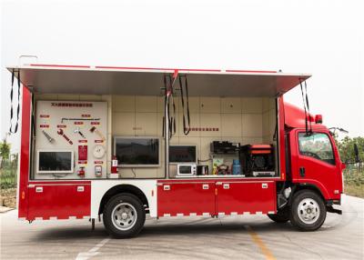 China Camión de ISUZU Chassis Publicity Fire Equipment con 13 módulos de comunicación de los sistemas en venta