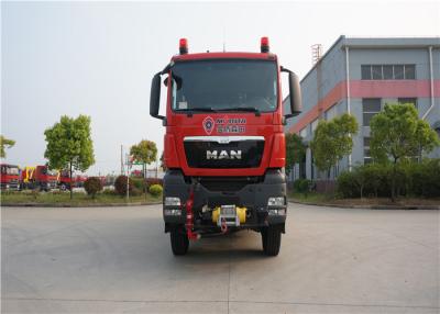 China Sitze Elkhart des Straßen-und Schienen-überwachen konvertierbare Feuerbekämpfungs-LKW-2 Max Speed 90KM/H zu verkaufen