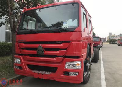 中国 6座席276kw 27550kg 6シリンダー泡の普通消防車90km/H 6x4ドライブ 販売のため