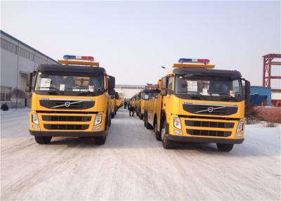 China Caminhão de Wrecker resistente do combustível diesel do chassi de 10×4 Volvo para o salvamento de estrada à venda