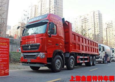 Cina 540 veicoli speciali dell'autocarro con cassone ribaltabile di cavalli vapore 8x4 15,37 Ton Sinotruk Howo T7H ZZ3317V466HE1 in vendita