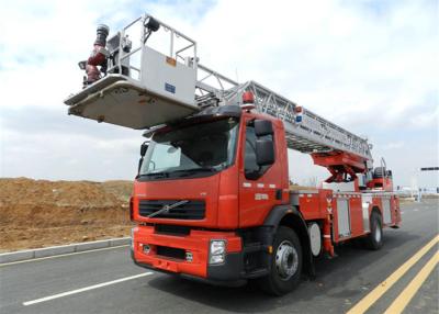 Κίνα 90km/H 32M πυροσβεστικό όχημα ανεμοσκαλών Drive λειτουργώντας ύψους 4×2 με την πλατφόρμα προς πώληση