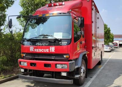 China Coche de bomberos del equipo del sistema de iluminación de la elevación con el generador eléctrico del sistema de la tracción en venta