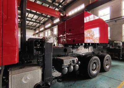 China Dieselmotor 435 de Brandvrachtwagen van de Paardekracht Brandweerladder met Vier Sectieladder Te koop