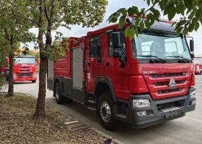 Κίνα 4×2 Drive Manual Control Pump Fire Truck Foam Fire Truck with 10000kg Water 2000kg Foam προς πώληση