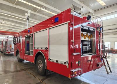 China Six Seats Lighting Fire Truck with 12 Meter Lift Light Tower for Night Rescue for sale