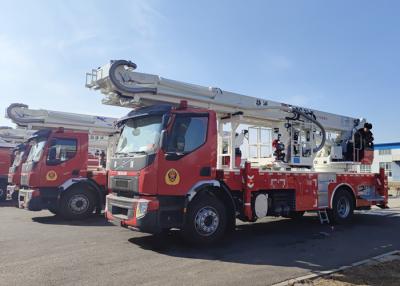 Cina Camion dei vigili del fuoco aereo della torre di Shanghai Jindun 320kw/Hp 70m in vendita