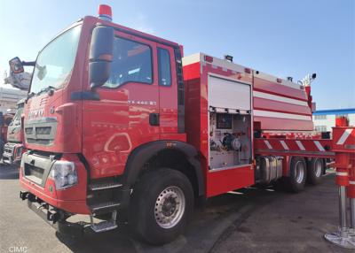 China 60 medidores de carro de bombeiros de escada aérea hidráulico do departamento dos bombeiros da altura de funcionamento à venda