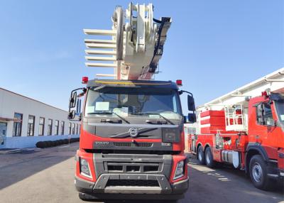 China 44m het Werk Hoogte 22m het Draaien de Vrachtwagen van de het Werkende Platformbrand van de Diameter Brandweerladder Te koop