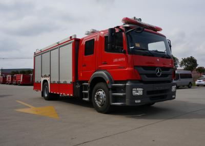 China Shanghais Jinun städtischer 6-Sitze- Wasser-Behälter des Feuerbekämpfungs-LKW-4x2 6000Liters zu verkaufen