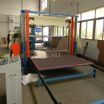 China Factory Good Quality Horizontal Polyurethane Foam Block Sponge Cutting Machine For Mattress Sofa Factory for sale