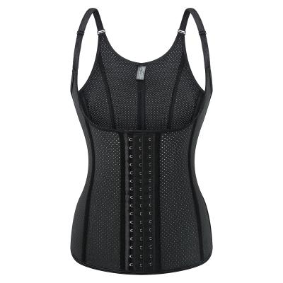 China Fitness and Training Body Shape Neoprene Sauna Sweat Vest Slimming Trimmer Sauna Waist Trainer Waist Trainer Thermo Modeling Vest Workout Strap for sale