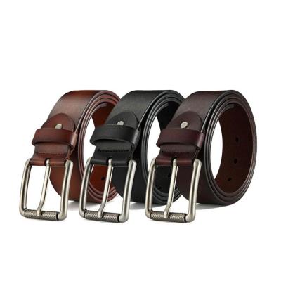 China High Quality Eco-Friendly Italy Imported Dull Polish Genuine Leather Men's Designer Jack Belt for sale