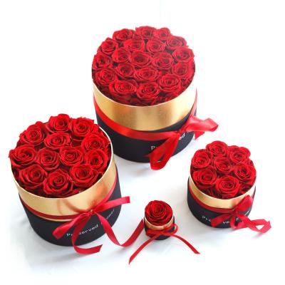 China Preserved Mounted Artificial Flower PE Rose Flower Foam Flower Wedding Valentine's Day Christmas for sale