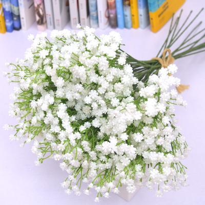 China Artificial Flower Wedding Wholesale Natural Touch Decoration Bouquet Gypsophila Real Touch Baby's Breath for sale